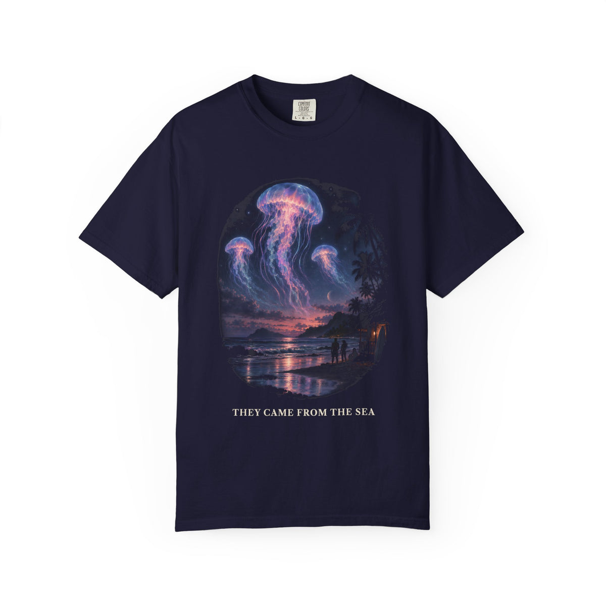They Came From The Sea Shirt | Retro Sea Monster B Movie Tee | Comfort Colors T-Shirt
