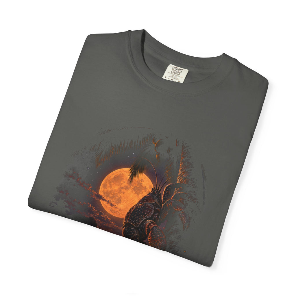 Night Shift Coconut Crab Shirt | Funny Night Owl Crab Tee | Comfort Colors T-Shirt
