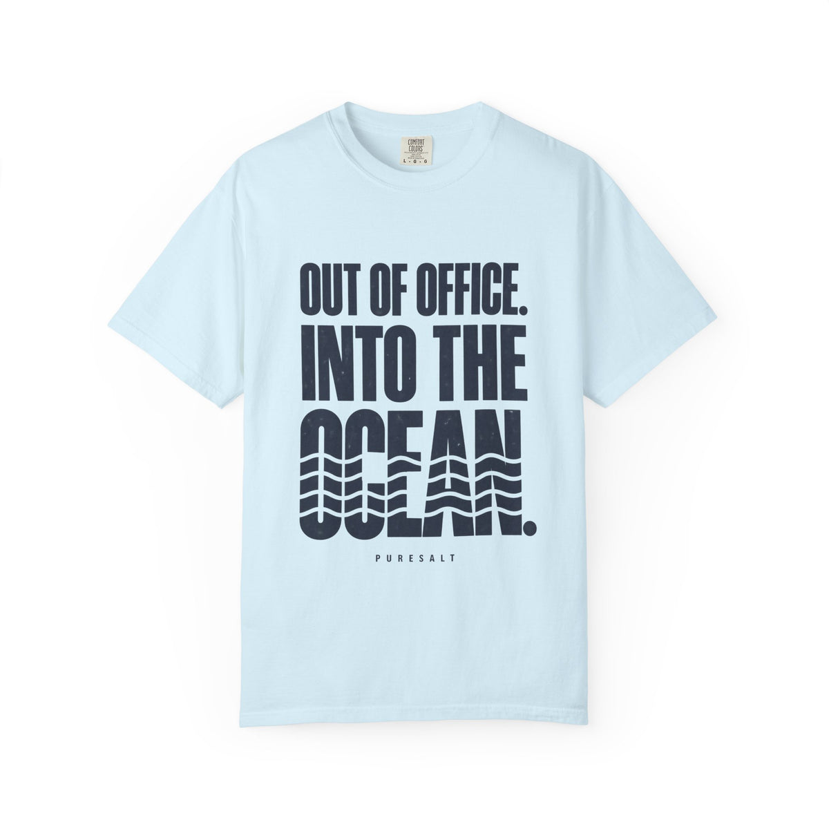 Out of Office Into the Ocean T-Shirt — Vacation Beach Tee