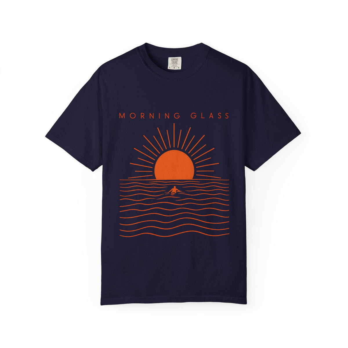 Morning Glass Surf Shirt | Sunrise Paddle Out Tee | Comfort Colors T-Shirt