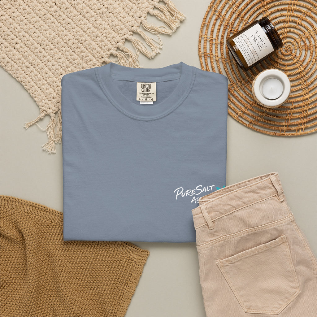 Born Salty Surf T-Shirt — "Born Salty Stay Salty" Vintage Surf Tee