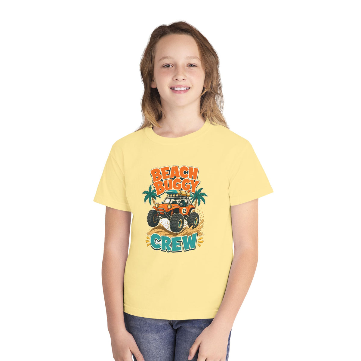 Beach Buggy Crew Kids Tee | Beach Buggy Kids Shirt | Youth Beach T-Shirt | Surf Kid Gift