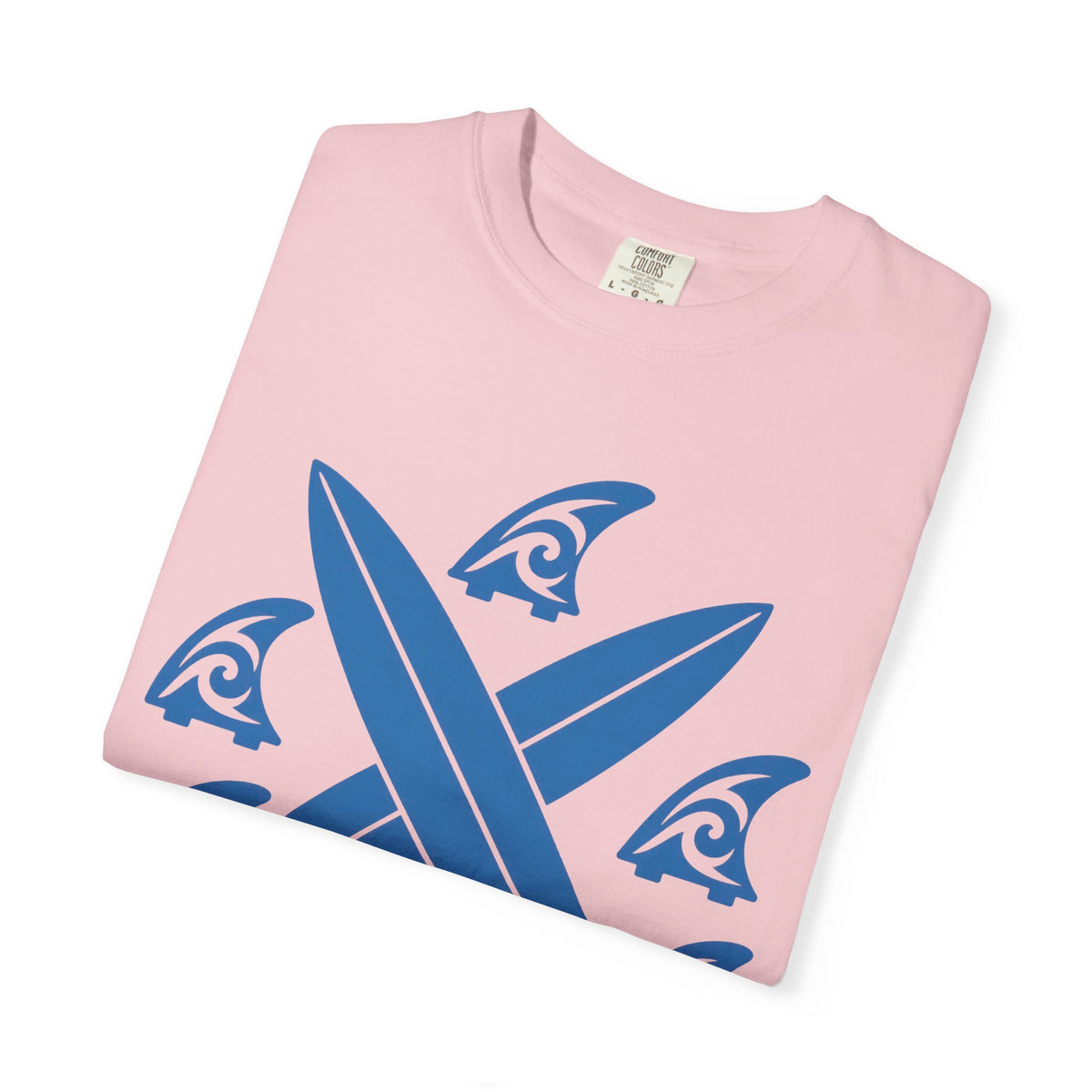 Fin Club Surf Shirt | Tribal Surf Fins Varsity Tee | Comfort Colors T-Shirt