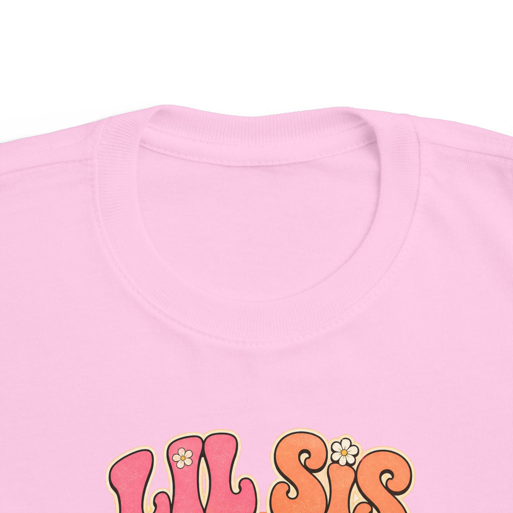 Lil Sis Surf Squad Kids Tee | Little Sister Surf Shirt | Toddler Beach T-Shirt | Surf Kid Gift