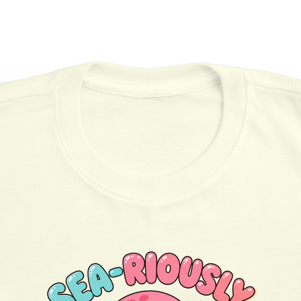 Sea-Riously Cute Kids Tee | Cute Octopus Kids Shirt | Toddler Beach T-Shirt | Surf Kid Gift
