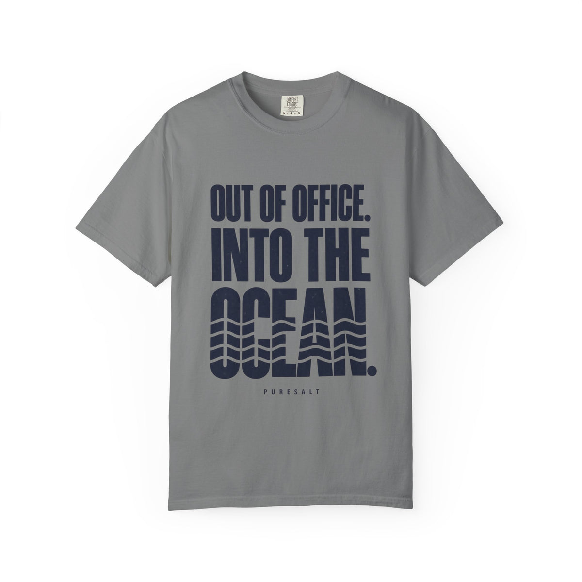 Out of Office Into the Ocean T-Shirt — Vacation Beach Tee