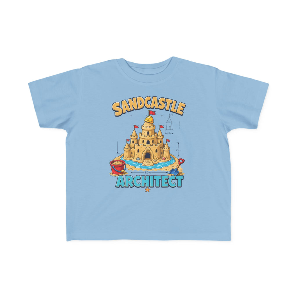 Sandcastle Architect Kids Tee | Sandcastle Kids Shirt | Toddler Beach T-Shirt | Surf Kid Gift