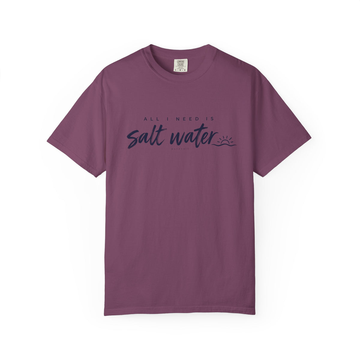 Salt Water Tee — "All I Need is Salt Water" Beach T-Shirt