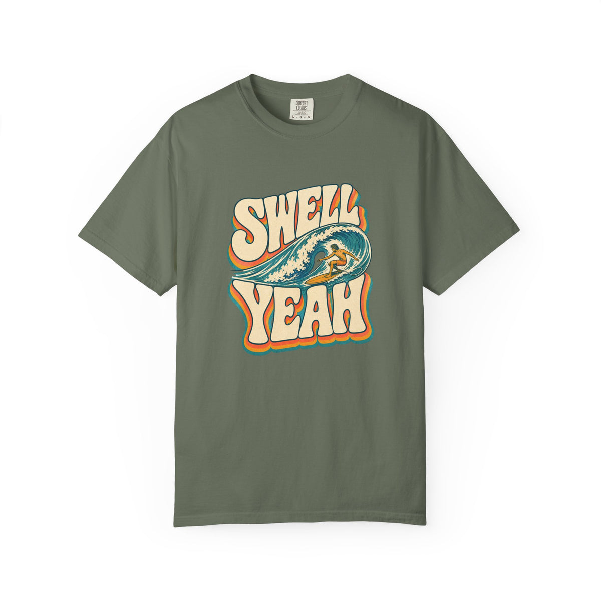 Swell Yeah Tee | Retro Wave Shirt | Retro Beach T-Shirt | Comfort Colors Gift