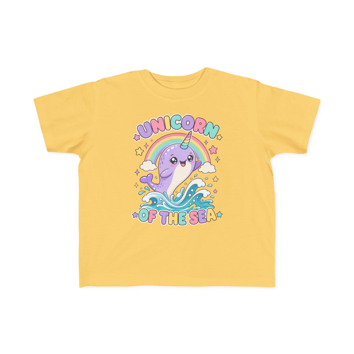 Unicorn Of The Sea Kids Tee | Narwhal Kids Shirt | Toddler Beach T-Shirt | Surf Kid Gift
