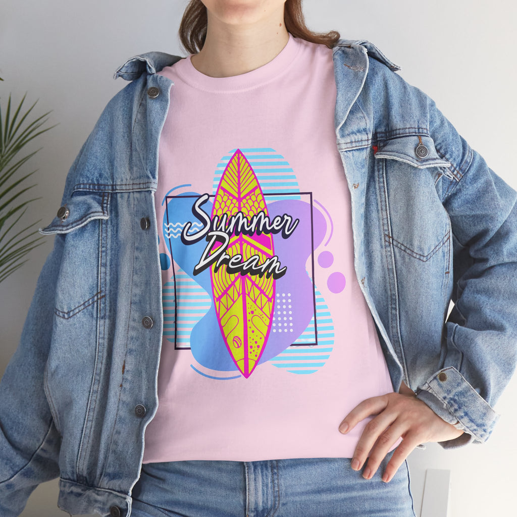 Women's Summer Wave Crop Tee