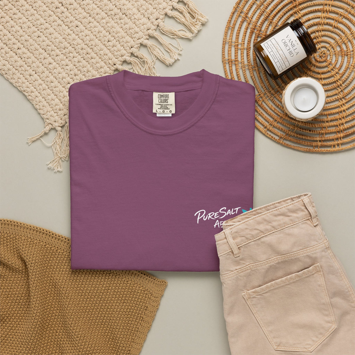 Born Salty Surf T-Shirt — "Born Salty Stay Salty" Vintage Surf Tee
