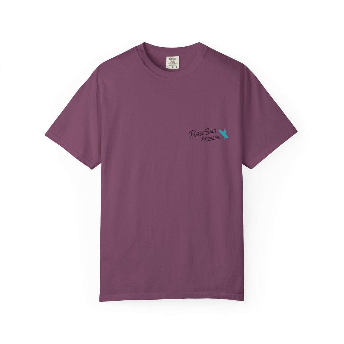 Surf Vintage T-Shirt — "Old Salty Surf Co. Est. Low Tide" Retro Beach Tee