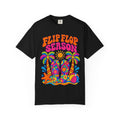 Flip Flop Season Tee | Summer Beach Shirt | Colorful Sandals T-Shirt | Comfort Colors