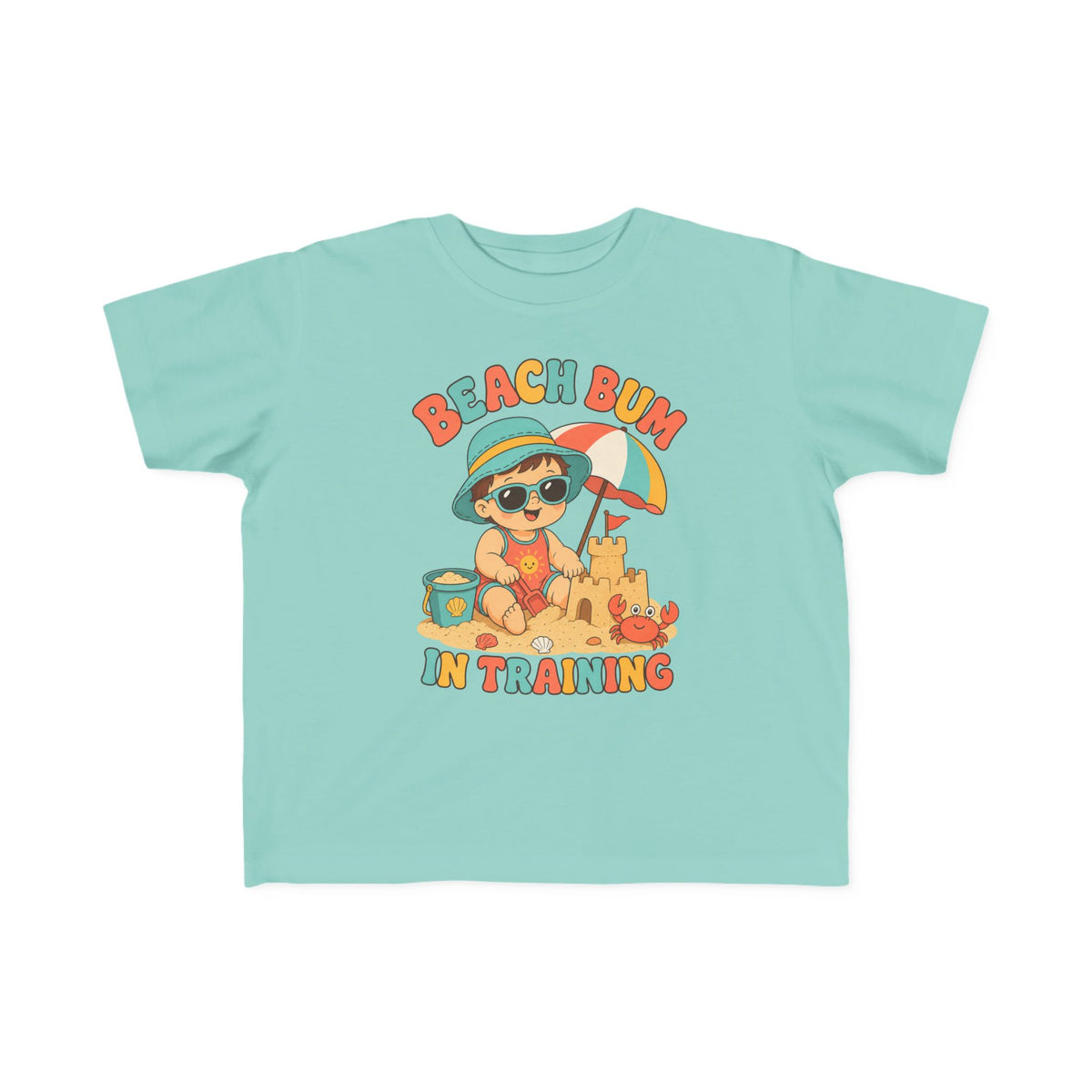Beach Bum In Training Kids Tee | Toddler Beach Shirt | Toddler Beach T-Shirt | Surf Kid Gift