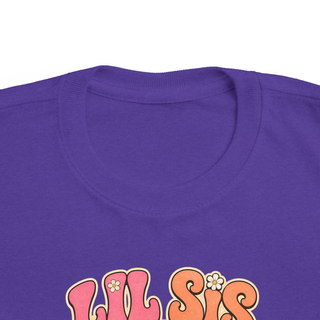 Lil Sis Surf Squad Kids Tee | Little Sister Surf Shirt | Toddler Beach T-Shirt | Surf Kid Gift