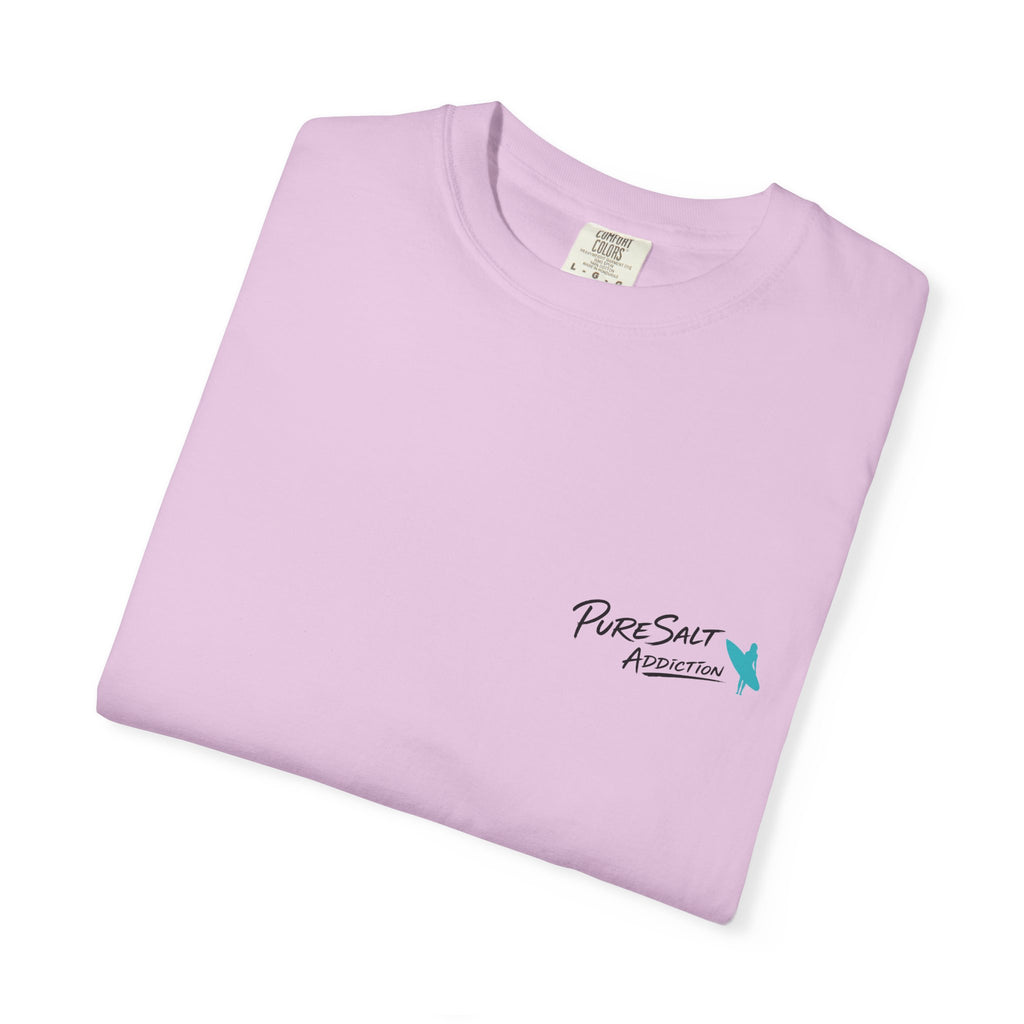 Salty Soul Surf Tee — Retro Beach Surfboard Anchor Graphic T-Shirt