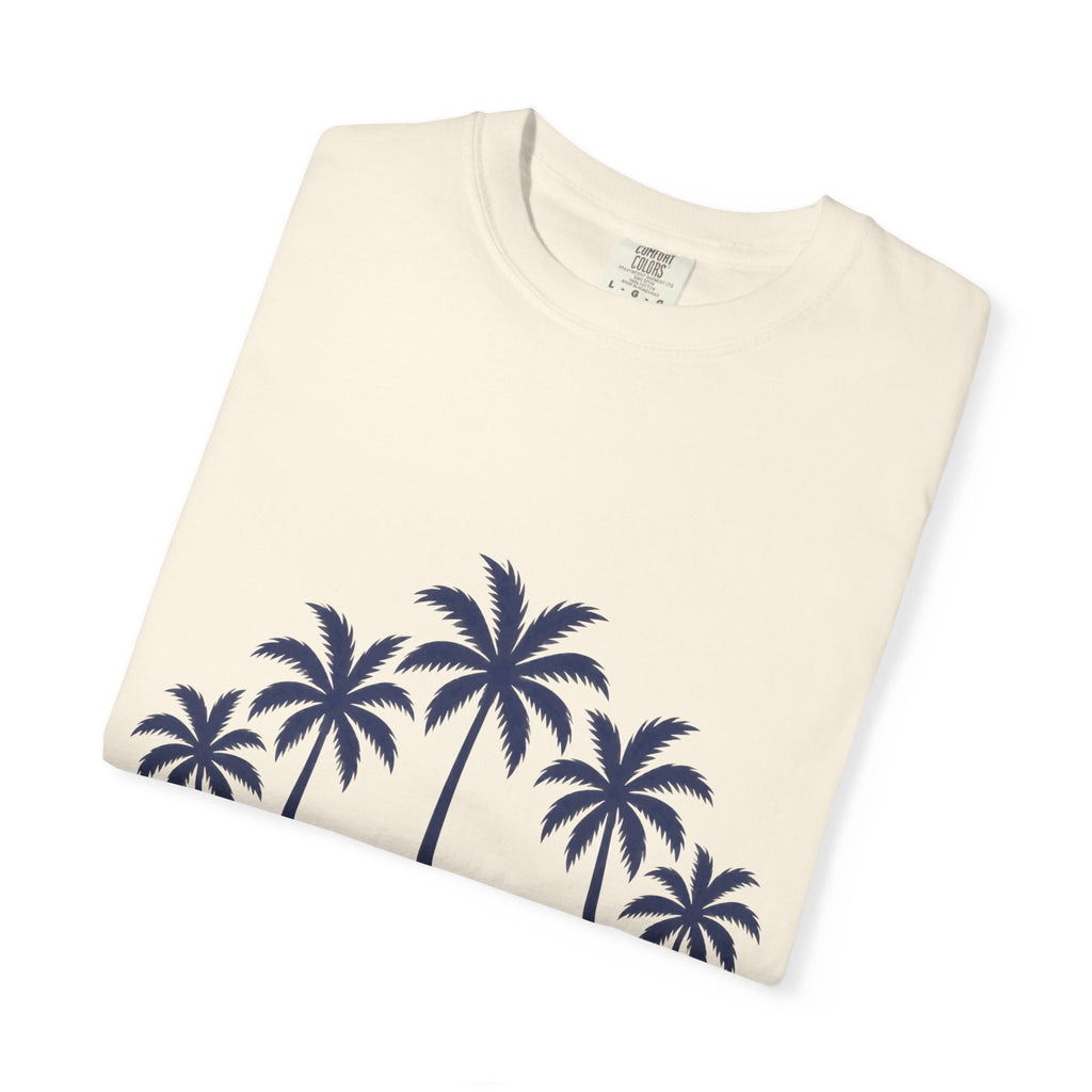 Palm Horizon Shirt | Minimal Sunset Palms Tee | Comfort Colors T-Shirt