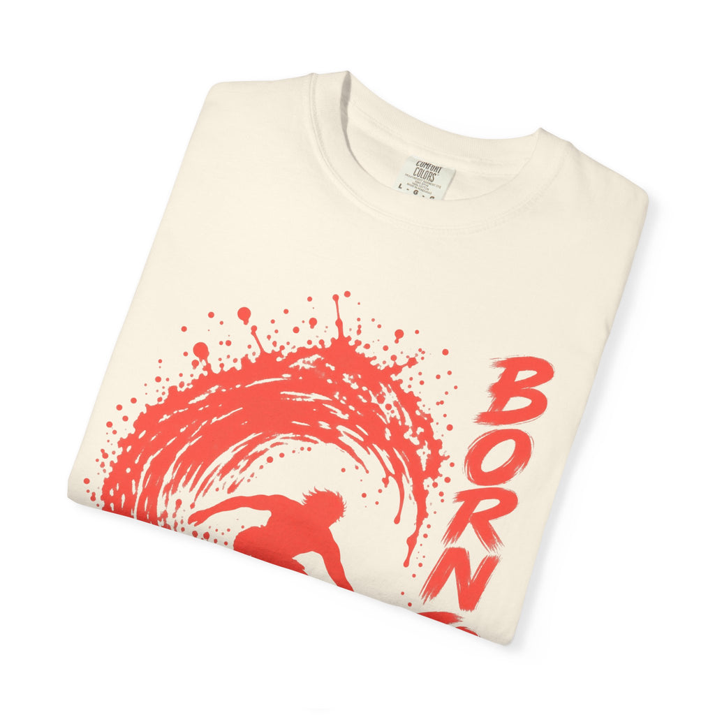 Born To Surf Shirt | Surfer Paint Splash Tee | Comfort Colors T-Shirt