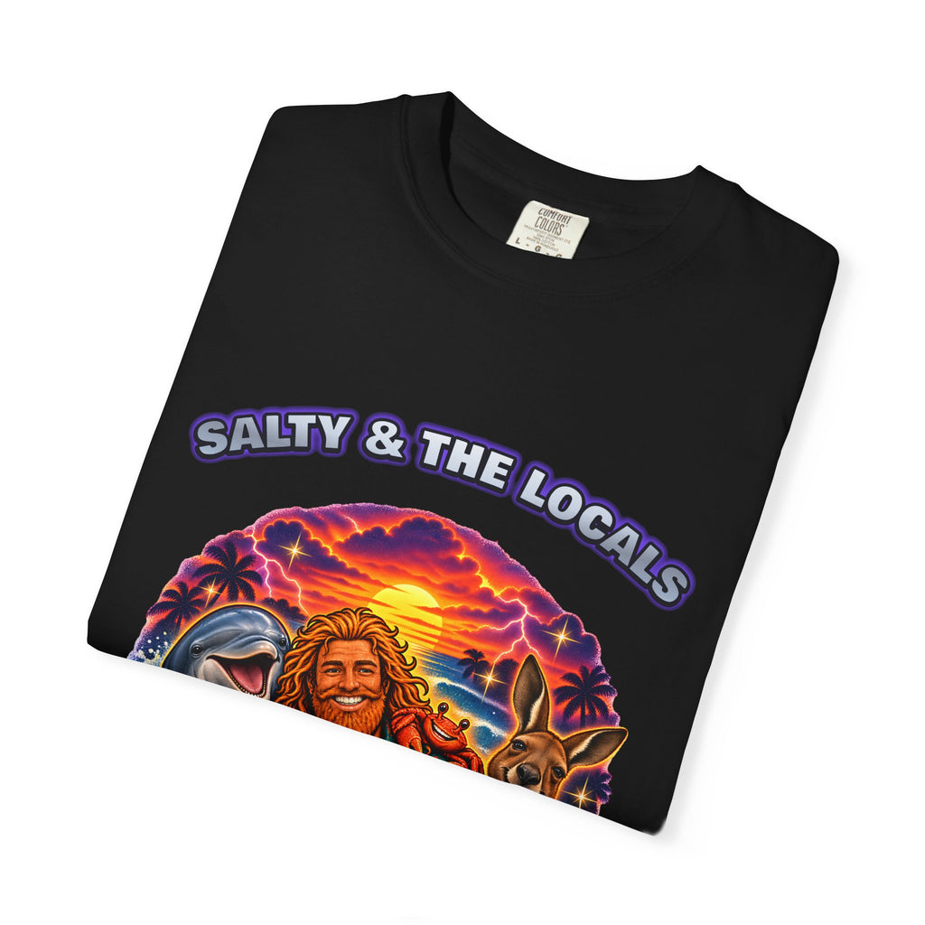 Salty And The Locals Tour Shirt | Reunion Tour Bootleg Tee | Comfort Colors T-Shirt