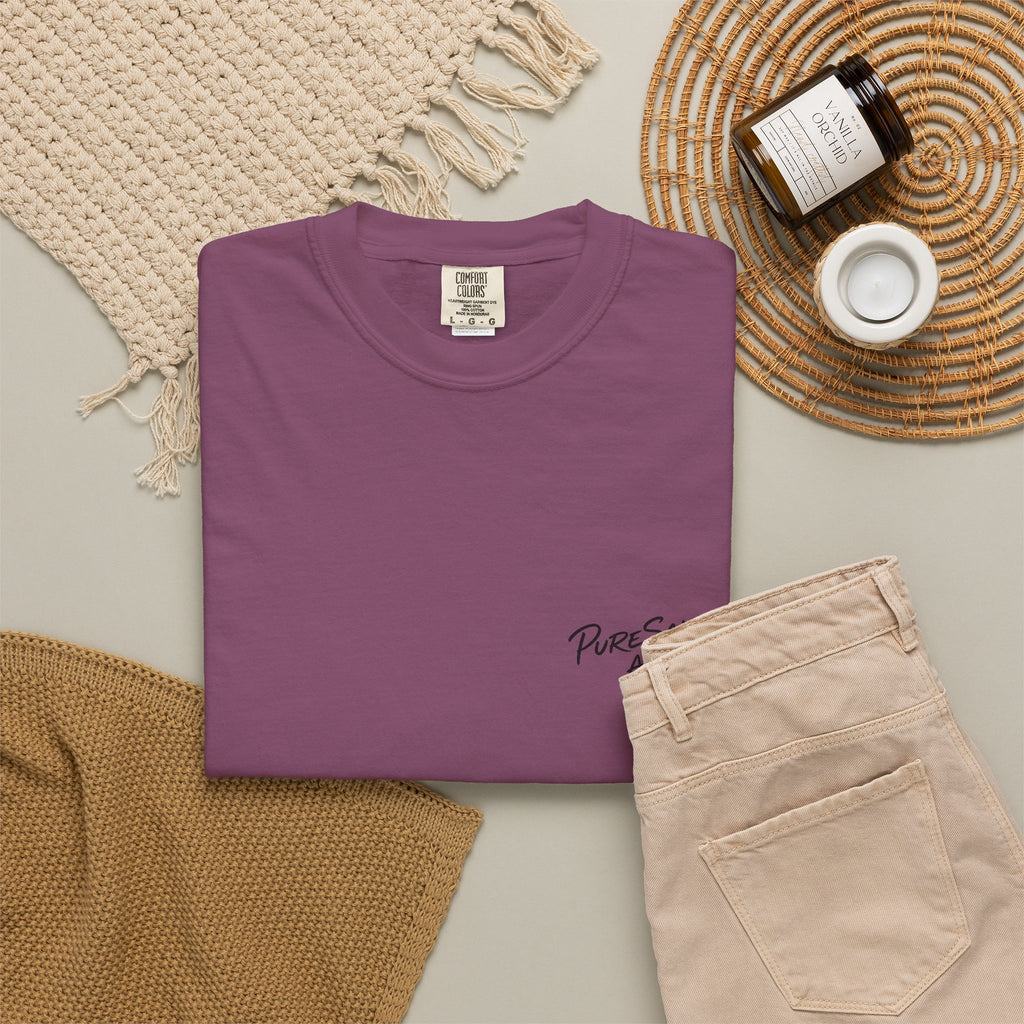 Just Chillin' Surf T-Shirt — Retro Beach Vibes with Guitarist Graphic