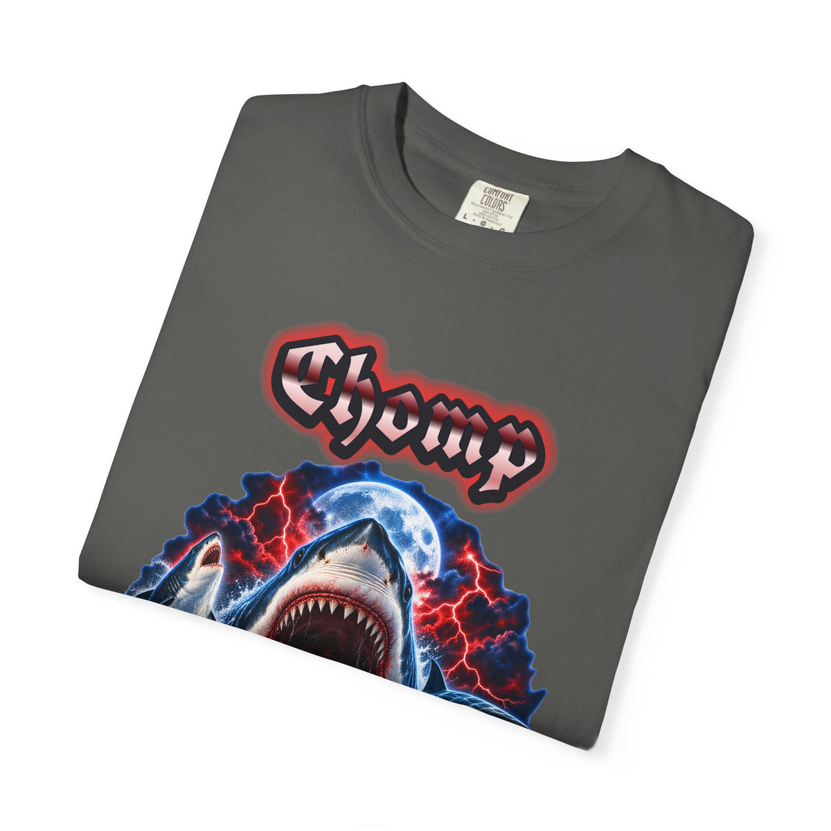 Shark Bootleg Shirt | Chomp Apex Tour 90s Style Tee | Comfort Colors T-Shirt