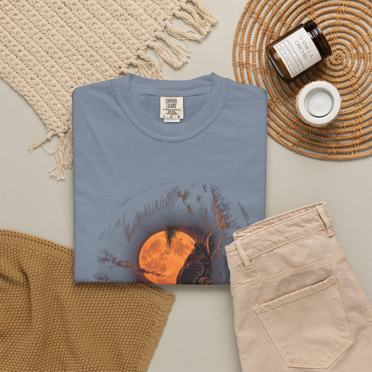 Night Shift Coconut Crab Shirt | Funny Night Owl Crab Tee | Comfort Colors T-Shirt
