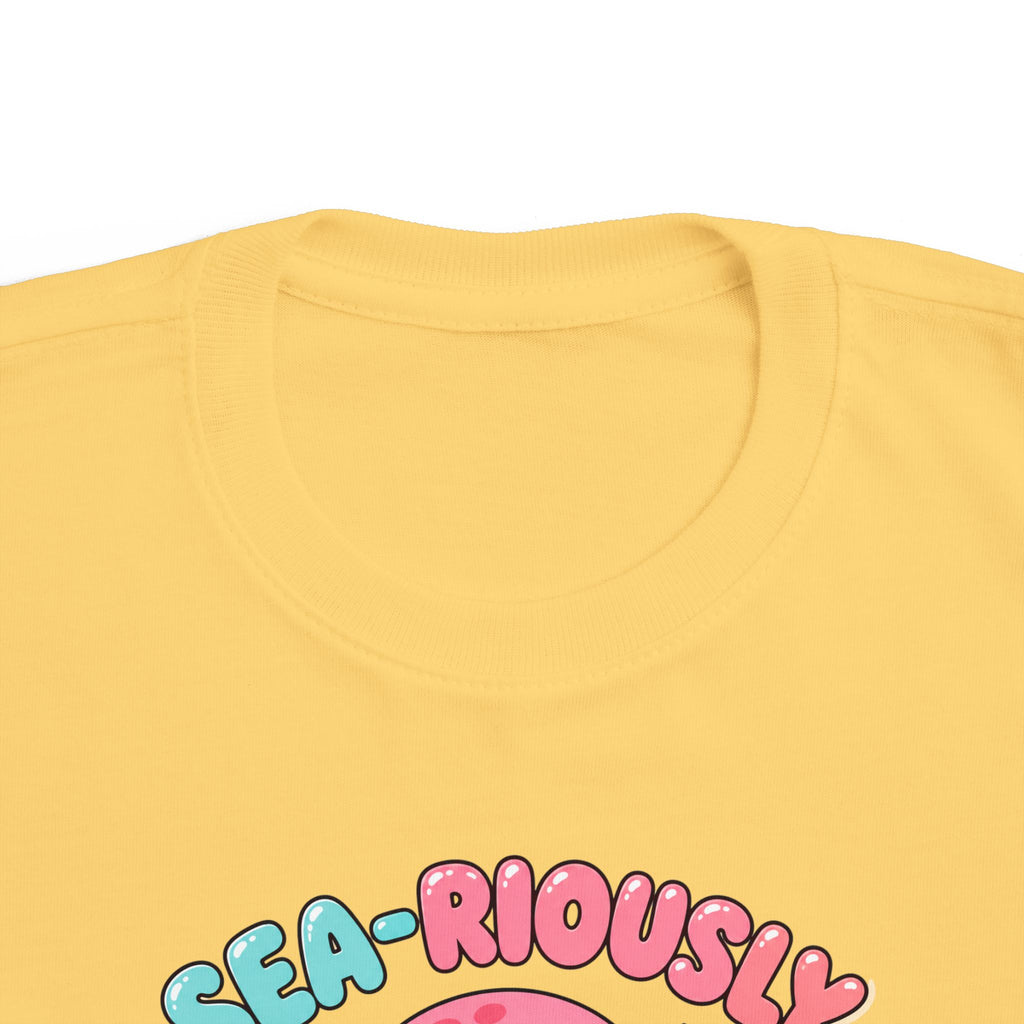 Sea-Riously Cute Kids Tee | Cute Octopus Kids Shirt | Toddler Beach T-Shirt | Surf Kid Gift
