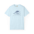 Every Wave Is A Second Chance Tee | Japanese Wave Ink Art Shirt | Inspirational Surf T-Shirt | Comfort Colors