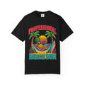 Professional Beach Bum Tee | Funny Pineapple Hammock Shirt | Retro Vacation T-Shirt | Comfort Colors