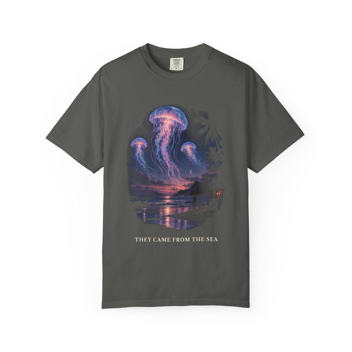 They Came From The Sea Shirt | Retro Sea Monster B Movie Tee | Comfort Colors T-Shirt