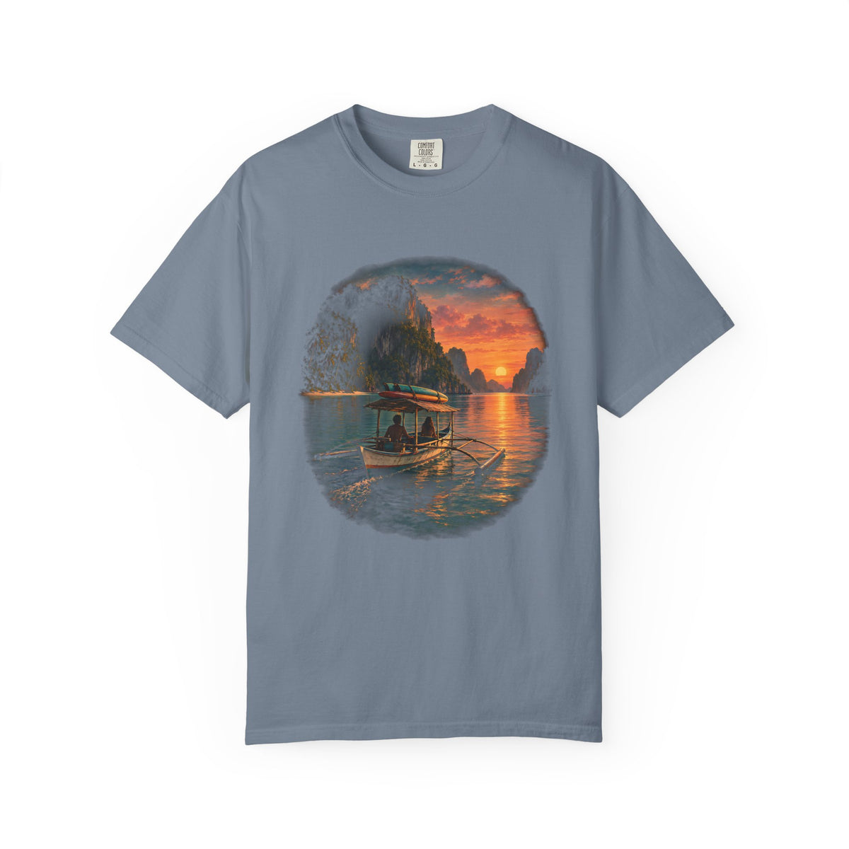 Island Bangka Boat Shirt | Vintage Philippines Tee | Comfort Colors T-Shirt