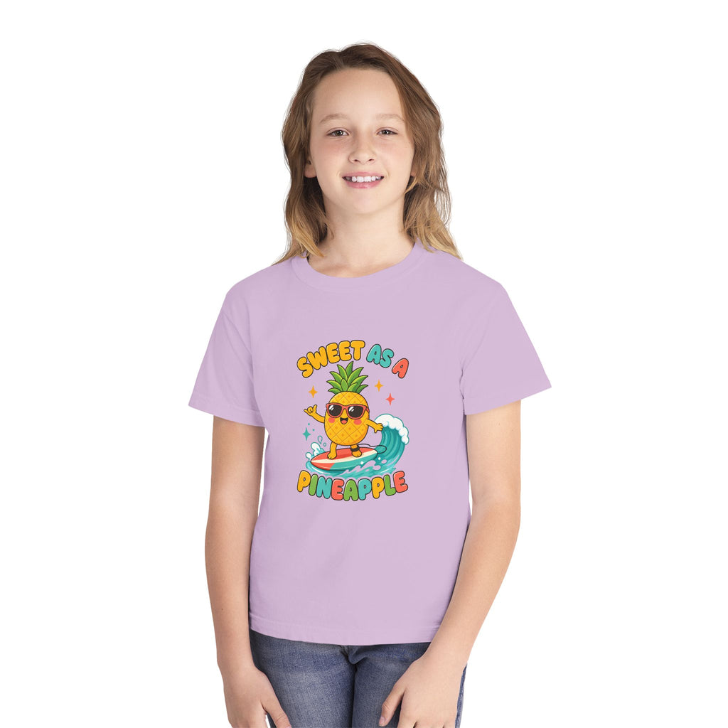 Sweet As A Pineapple Kids Tee | Pineapple Kids Shirt | Youth Beach T-Shirt | Surf Kid Gift