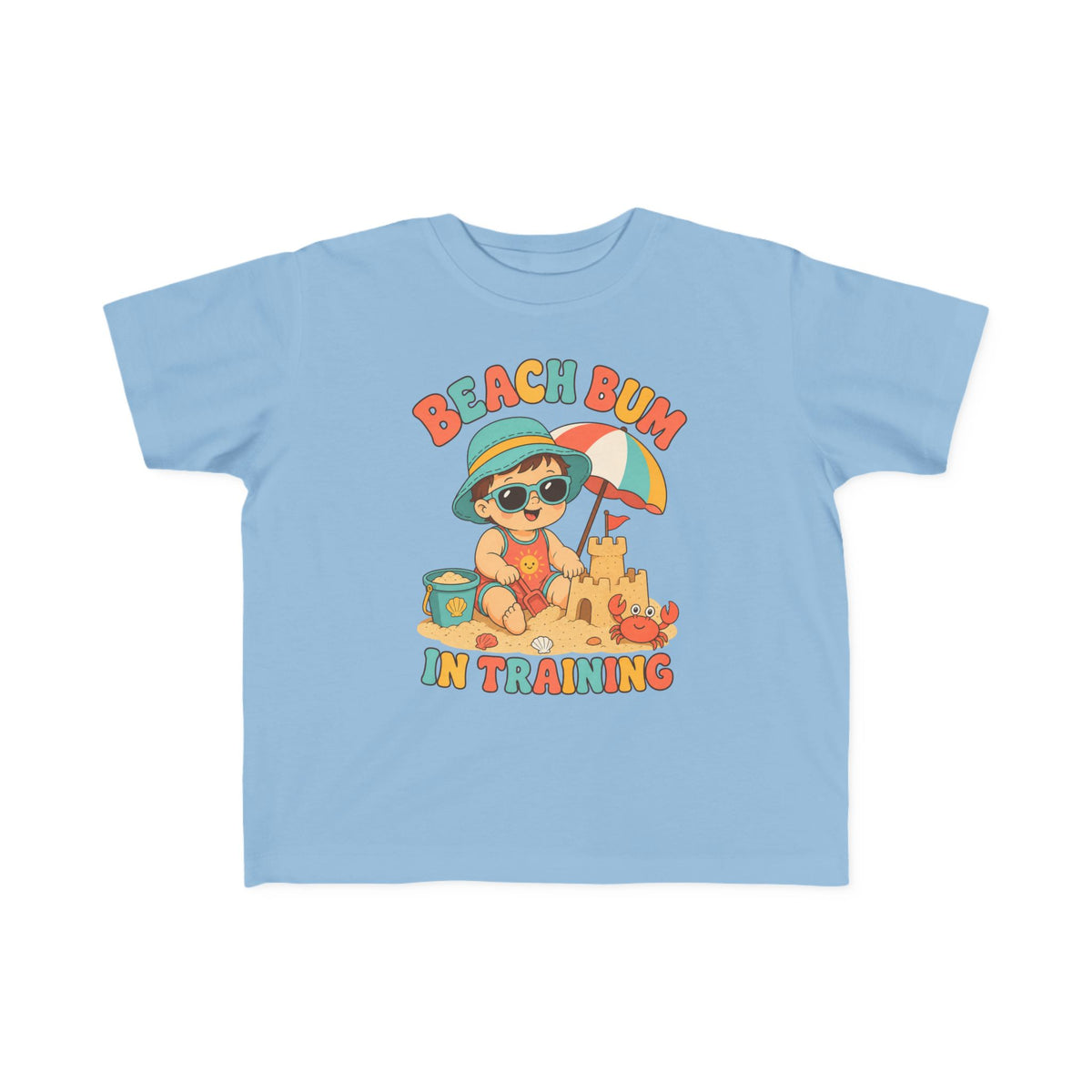 Beach Bum In Training Kids Tee | Toddler Beach Shirt | Toddler Beach T-Shirt | Surf Kid Gift