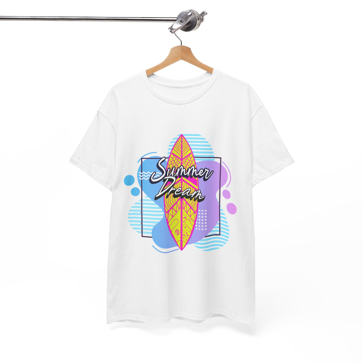Women's Summer Wave Crop Tee