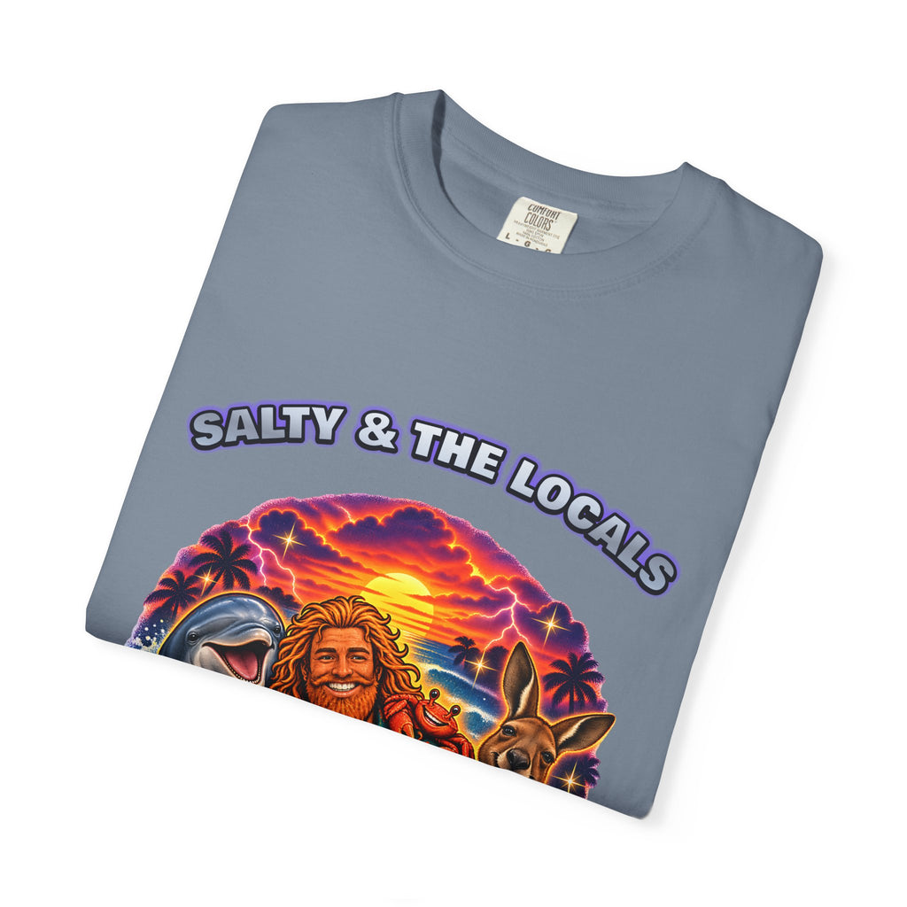 Salty And The Locals Tour Shirt | Reunion Tour Bootleg Tee | Comfort Colors T-Shirt