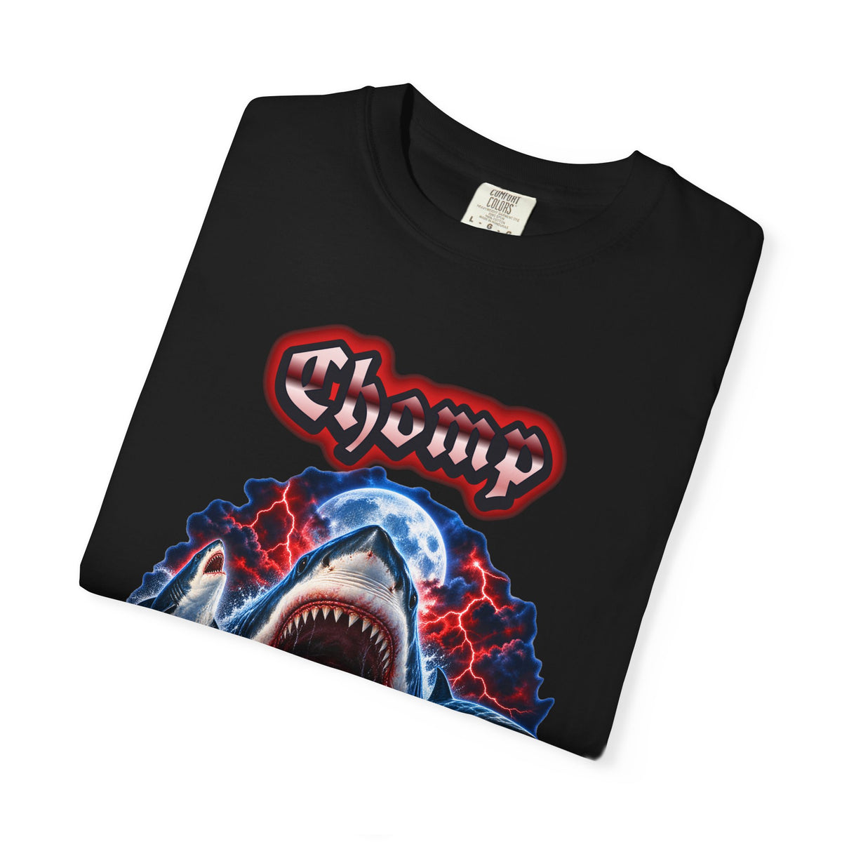 Shark Bootleg Shirt | Chomp Apex Tour 90s Style Tee | Comfort Colors T-Shirt