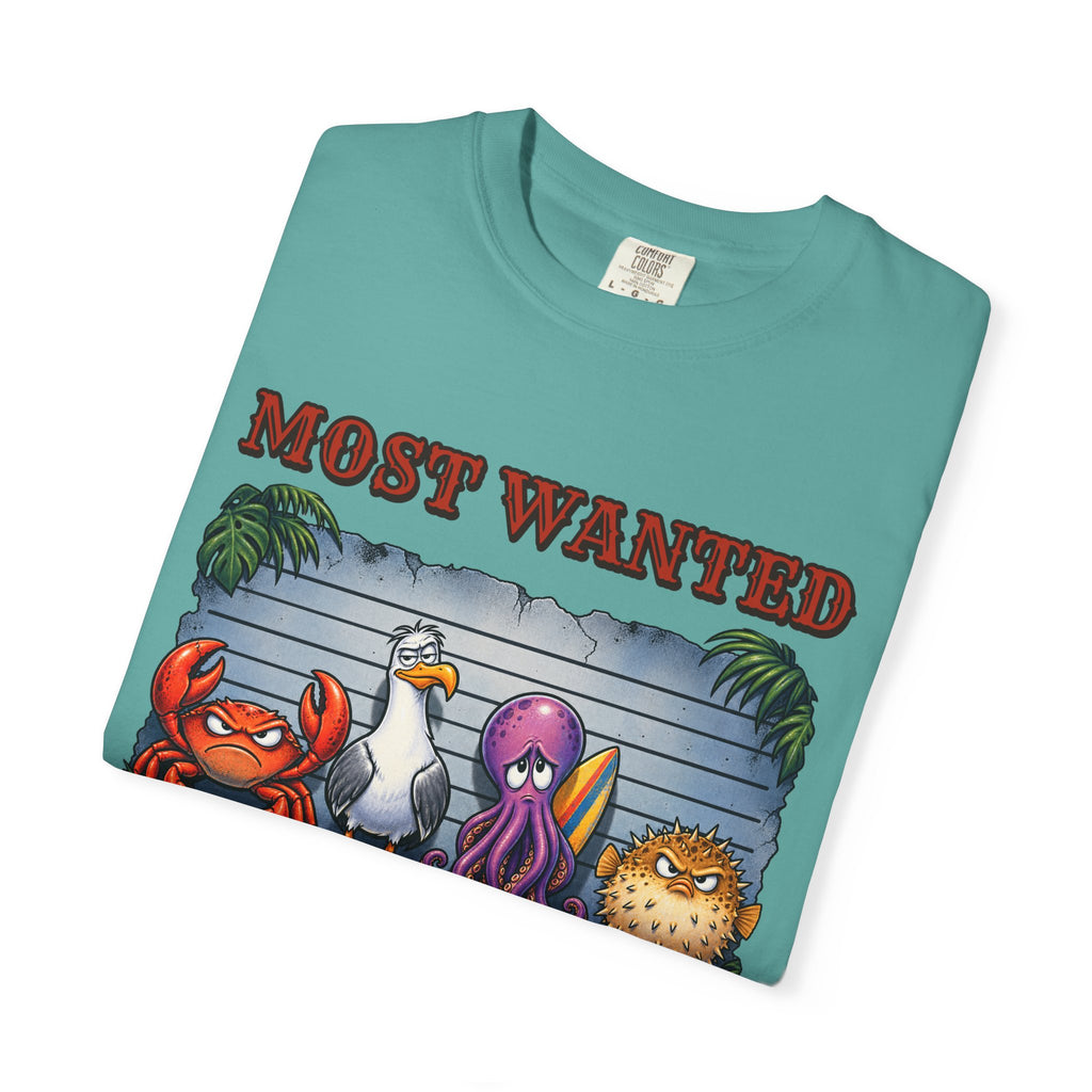 Most Wanted Drop In Shirt | Funny Surf Wanted Poster Tee | Comfort Colors T-Shirt