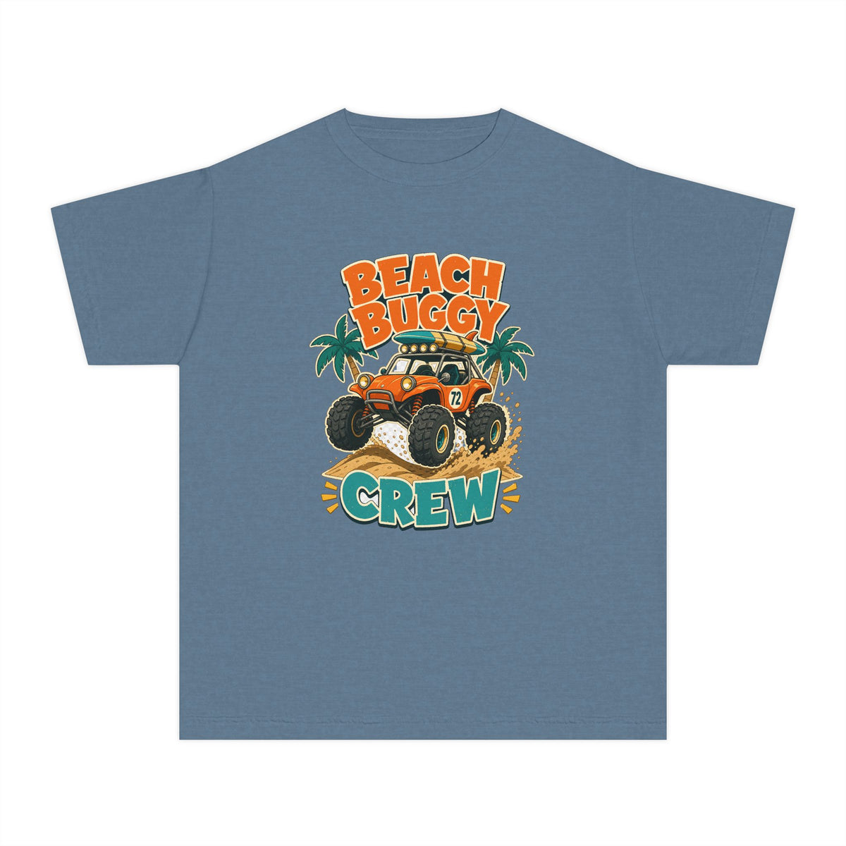 Beach Buggy Crew Kids Tee | Beach Buggy Kids Shirt | Youth Beach T-Shirt | Surf Kid Gift