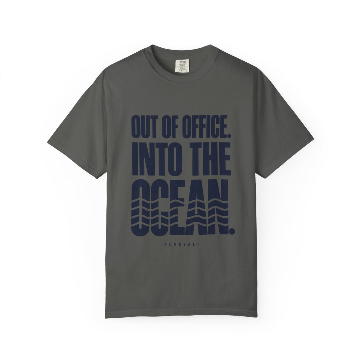 Out of Office Into the Ocean T-Shirt — Vacation Beach Tee