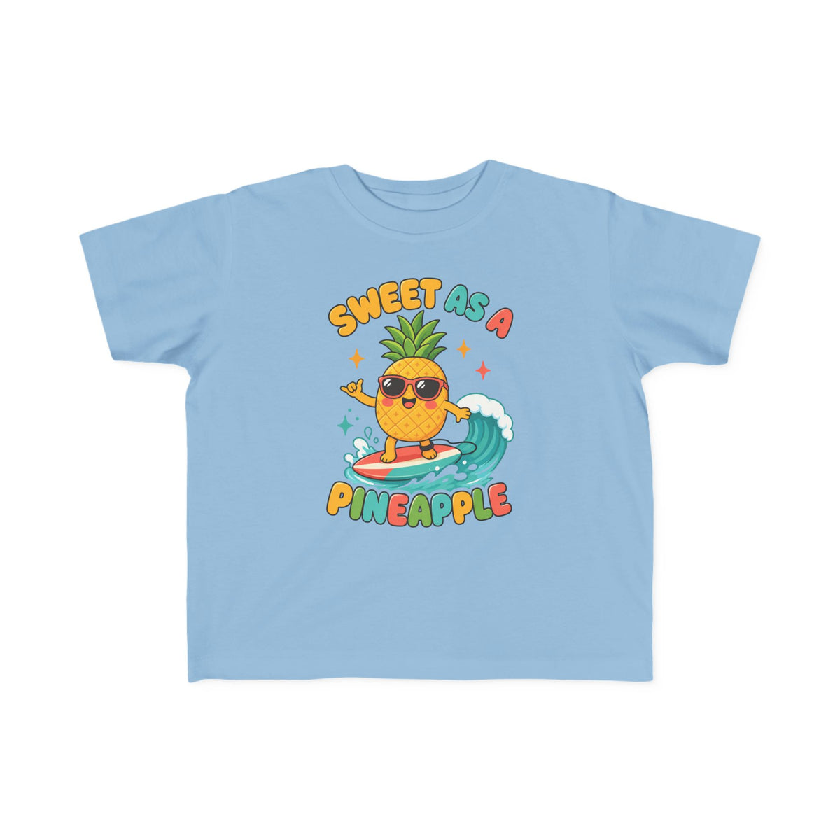 Sweet As A Pineapple Kids Tee | Pineapple Kids Shirt | Toddler Beach T-Shirt | Surf Kid Gift