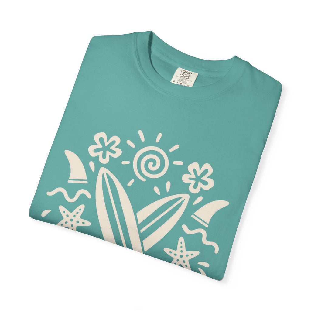 Board Meeting Surf Shirt | Funny Crossed Surfboards Tee | Comfort Colors T-Shirt