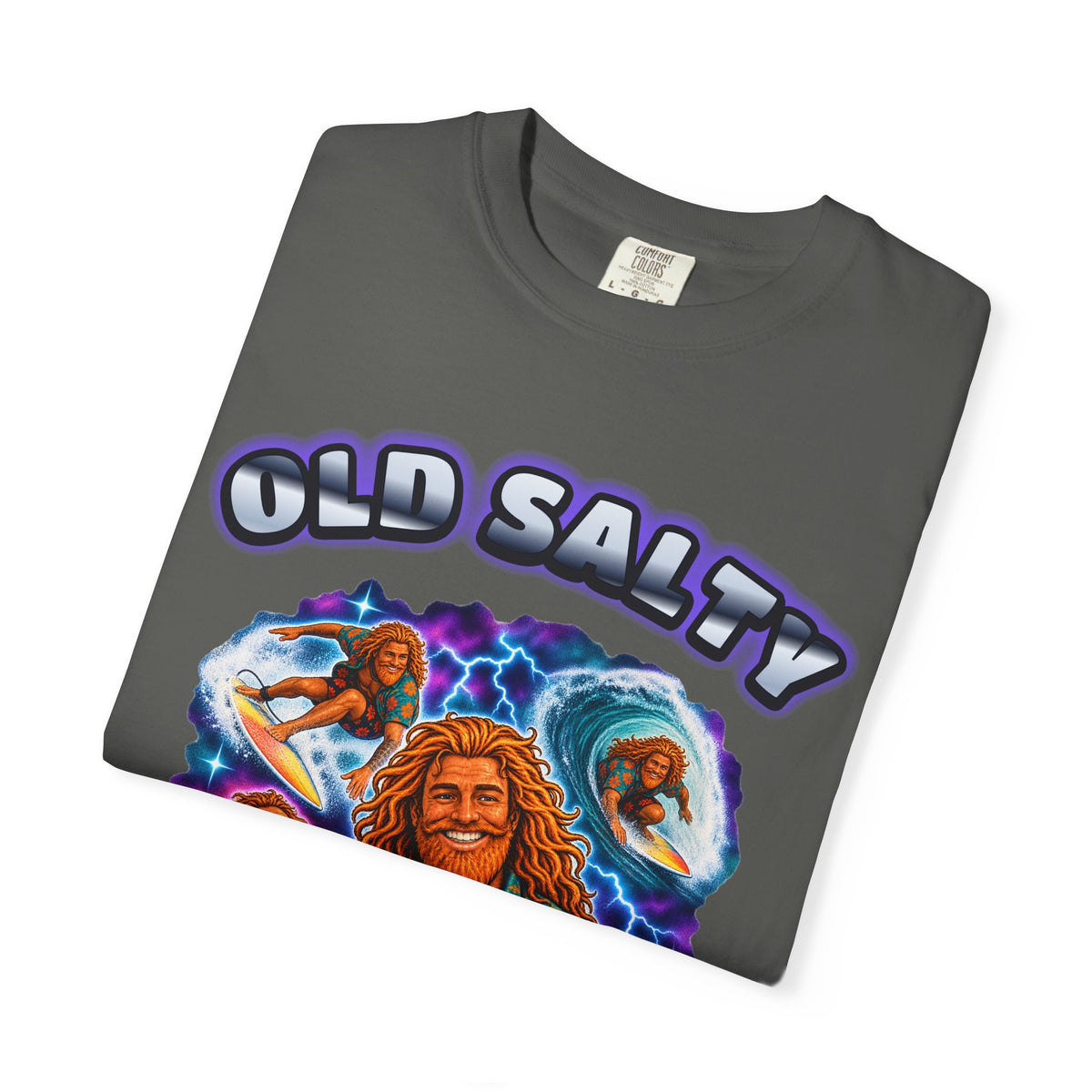 Old Salty Bootleg Shirt | 90s Rap Tee Style Surf Tour Tee | Comfort Colors T-Shirt
