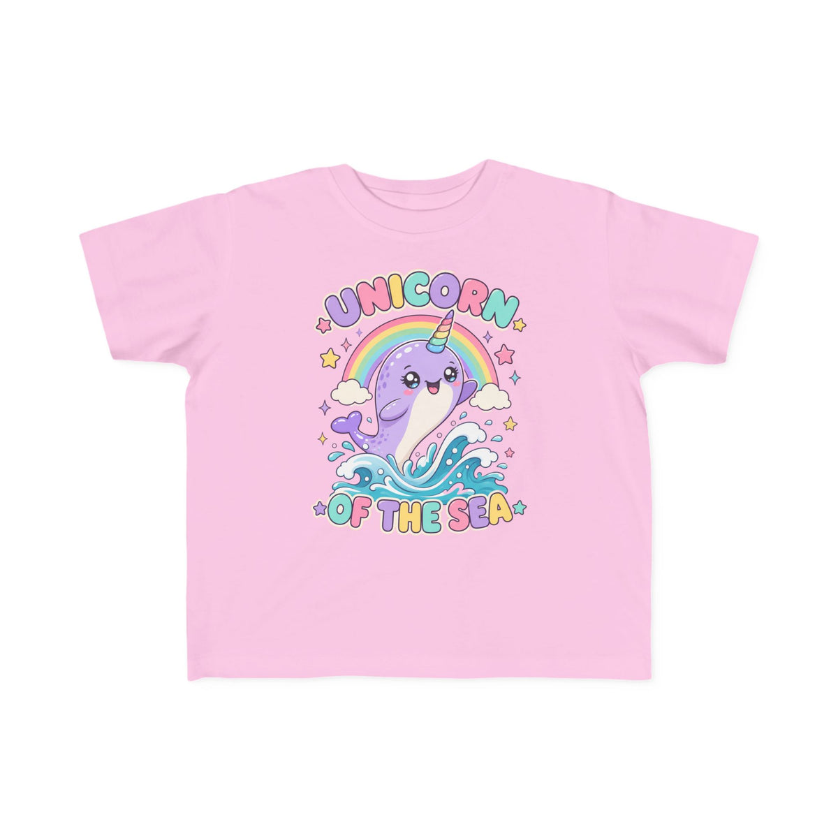 Unicorn Of The Sea Kids Tee | Narwhal Kids Shirt | Toddler Beach T-Shirt | Surf Kid Gift