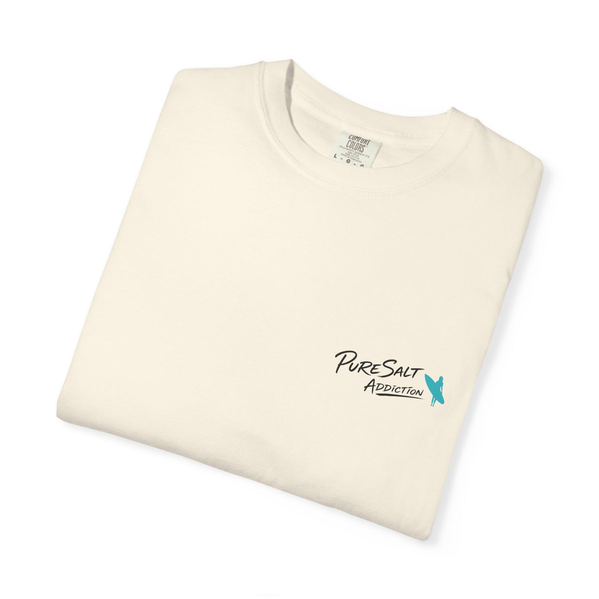 Salty Soul Surf Tee — Retro Beach Surfboard Anchor Graphic T-Shirt