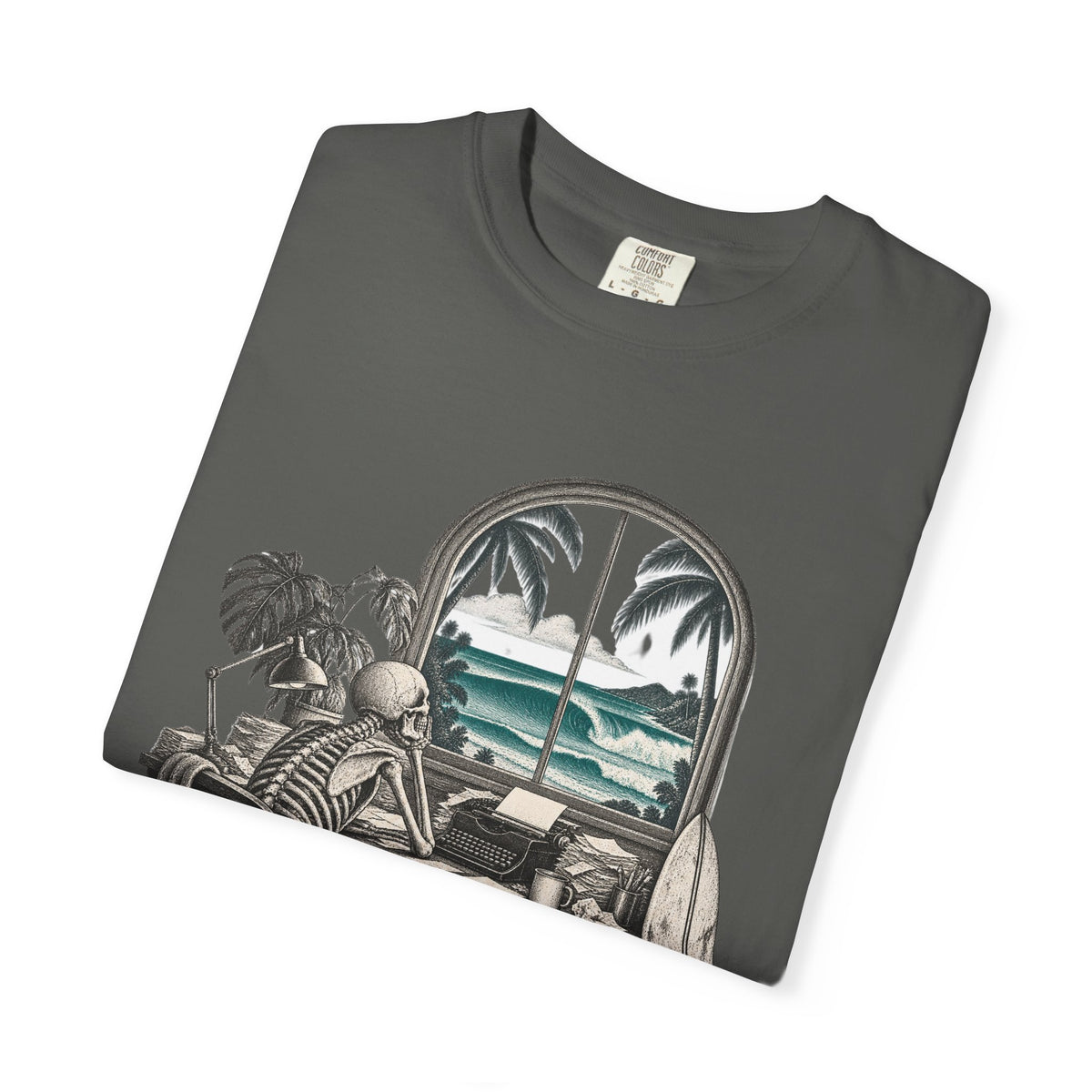 Born To Surf Forced To Work Shirt | Funny Surfer Office Tee | Comfort Colors T-Shirt