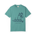 Rise And Ride Coffee Surf Shirt | Espresso Surfboard Tee | Comfort Colors T-Shirt