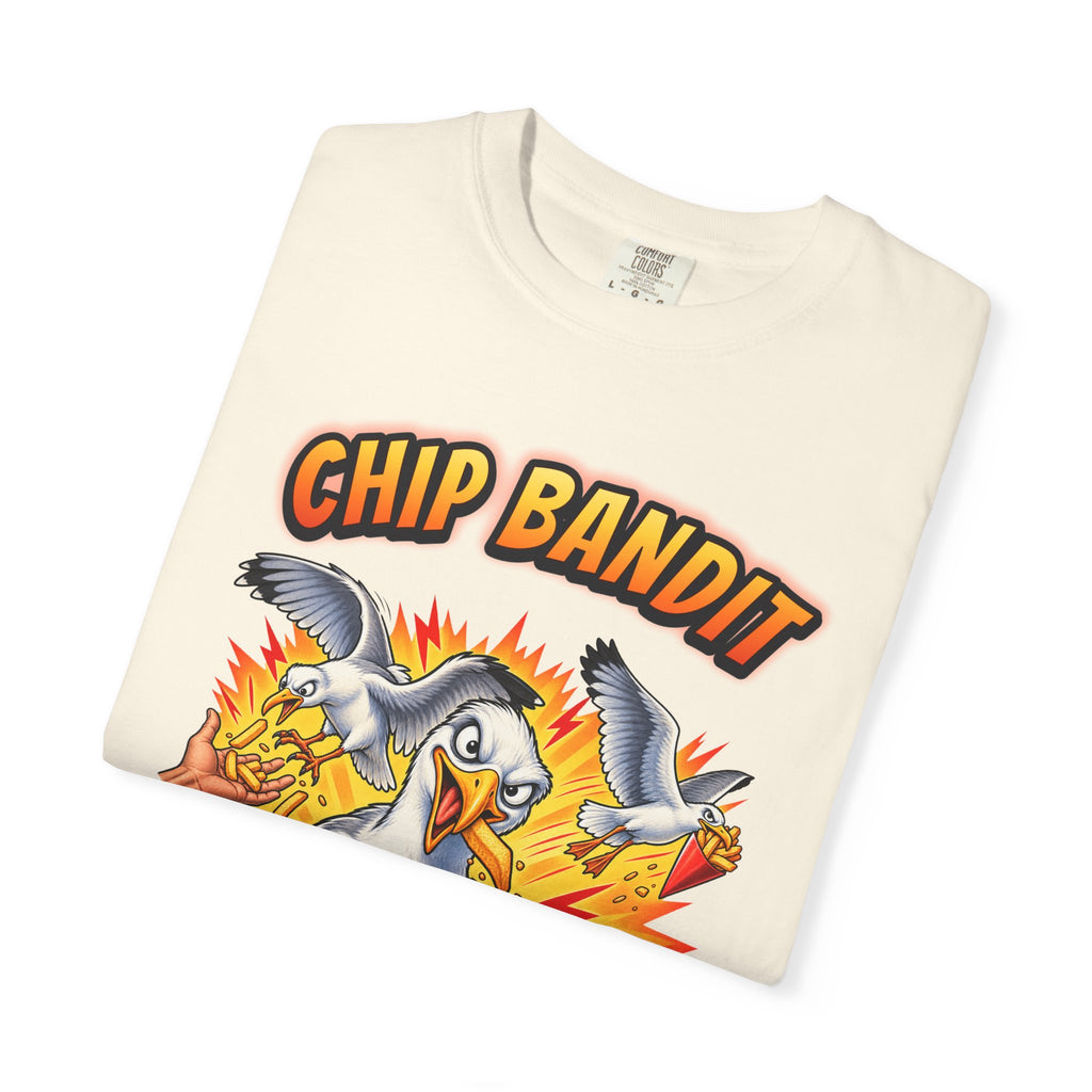 Seagull Chip Bandit Shirt | Funny Aussie Beach Tee | Comfort Colors T-Shirt
