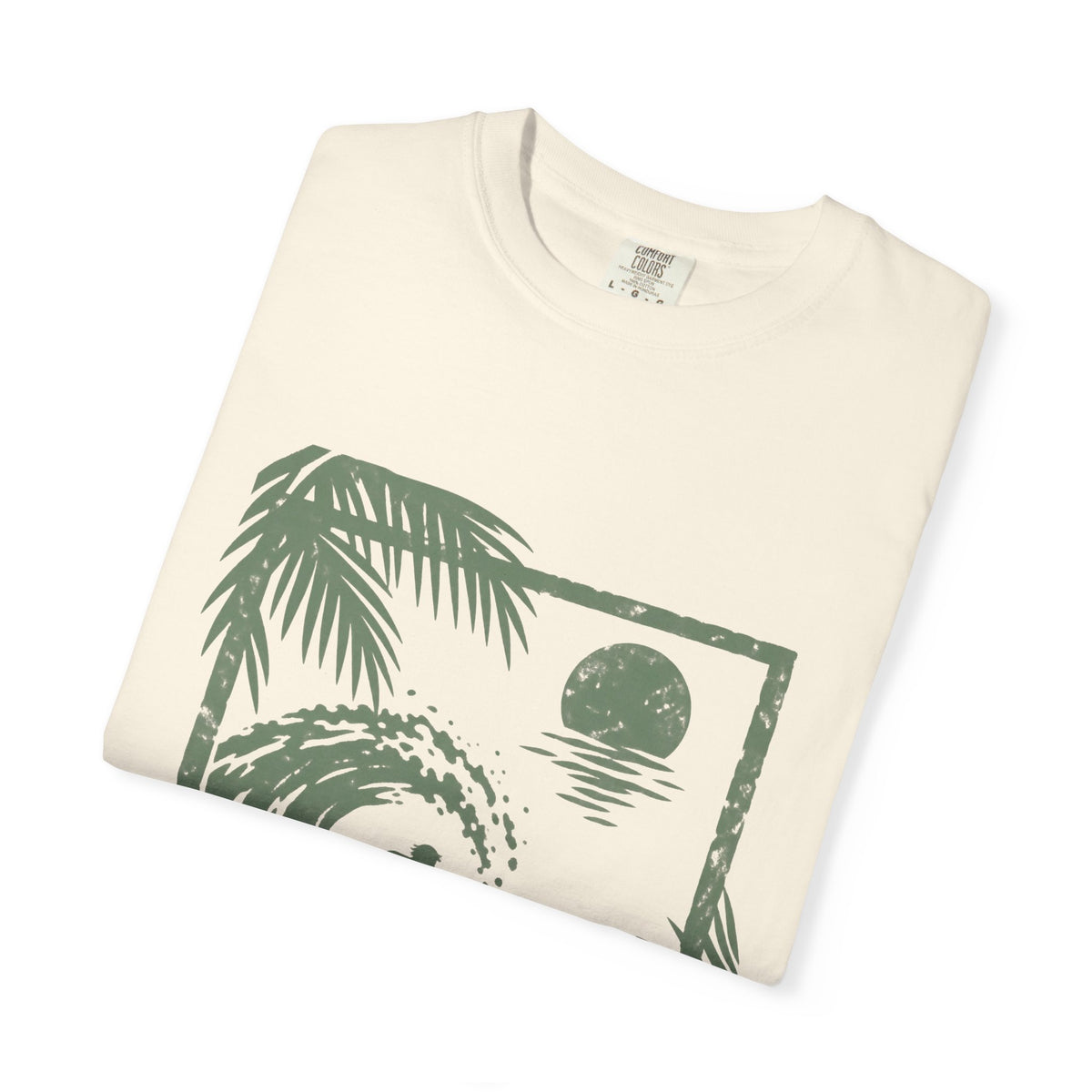 Out There Surfer Shirt | Framed Surf Wave Tee | Comfort Colors T-Shirt