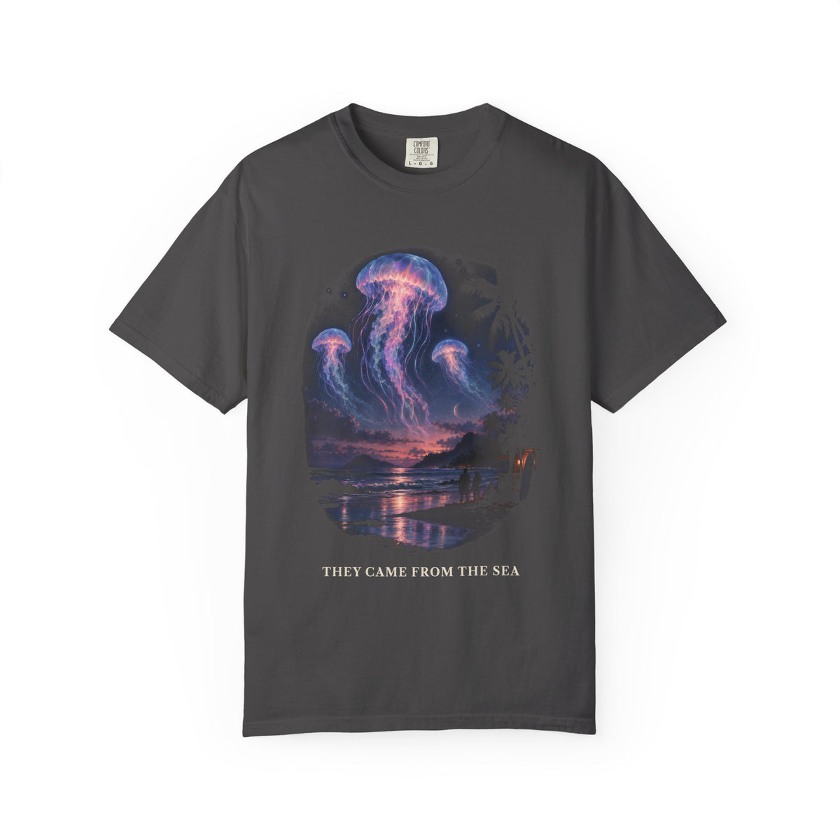 They Came From The Sea Shirt | Retro Sea Monster B Movie Tee | Comfort Colors T-Shirt